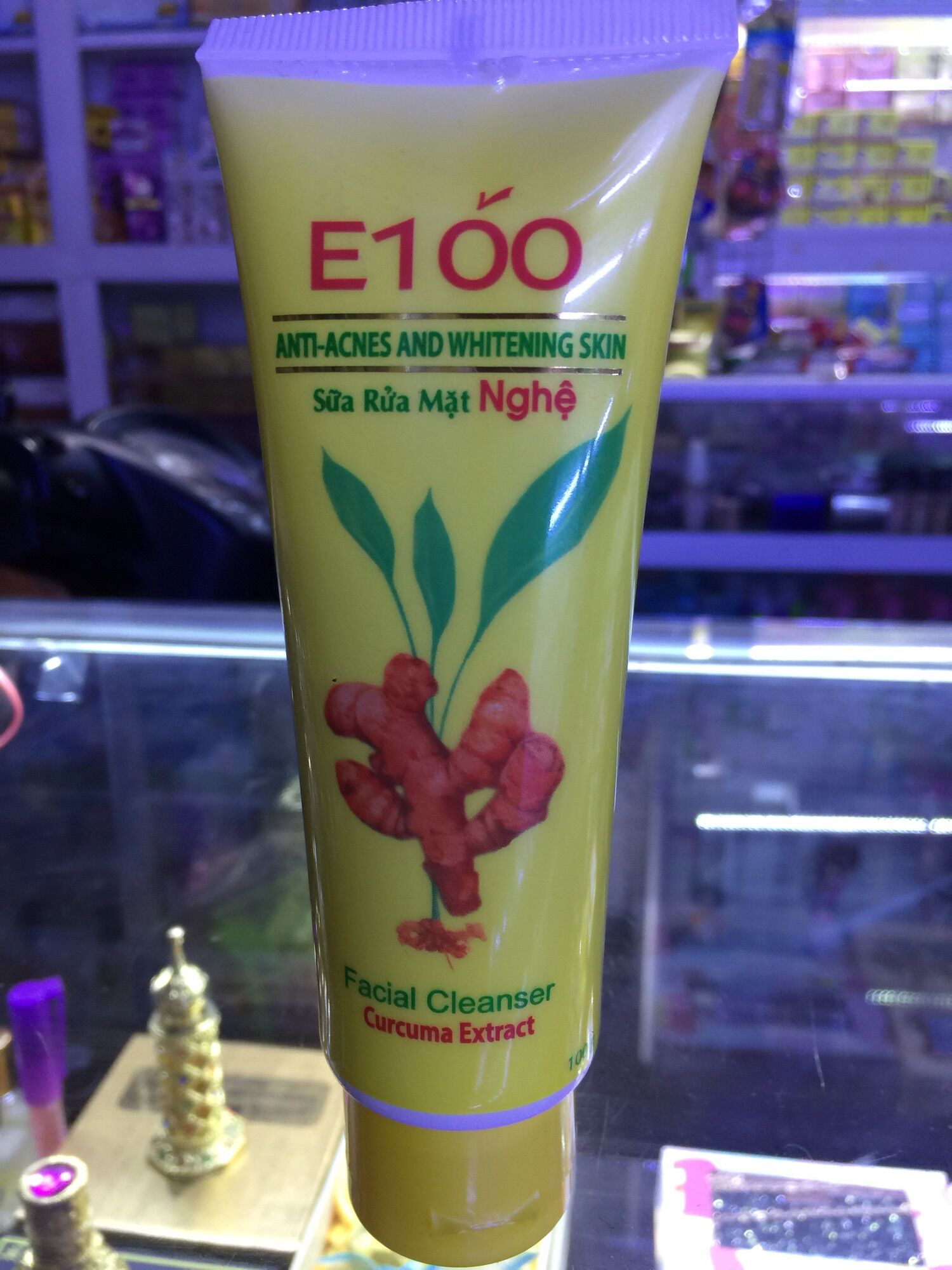[HCM]Sữa rửa mặt E 100 nghệ lớn (100ml)