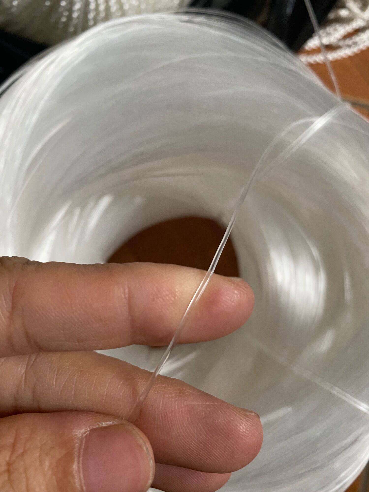 100 Mét Dây cước màu trắng, dây cước thả diều, dây cước câu, dây cước xây dựng