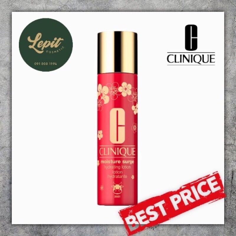 [Lepit Cosmetic] Nước Hoa Hồng Clinique Moisture Surge Hydrating Lotion Bản Limited 2021