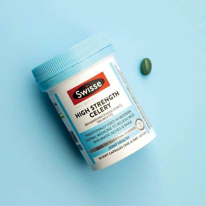 Viên Gout Swisse High Strength Celery 50 viên