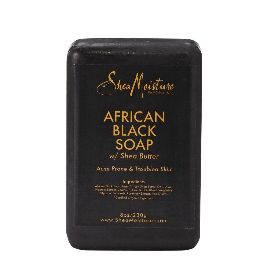 Xà Phòng Đen Châu Phi Giảm Mụn Sheamoisture African Black Soap Bar