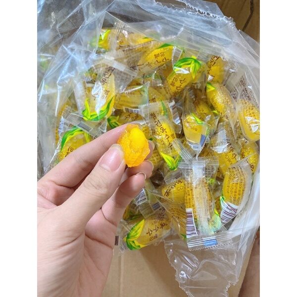 Kẹo bắp dẻo trong có nhân túi 400g