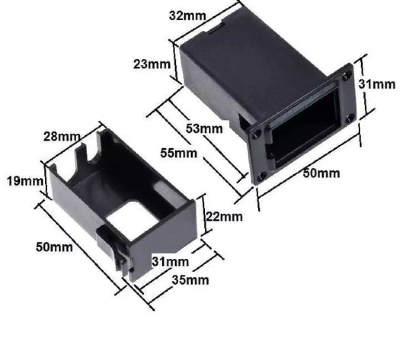 Hộp pin 9v cho Đàn Guitar