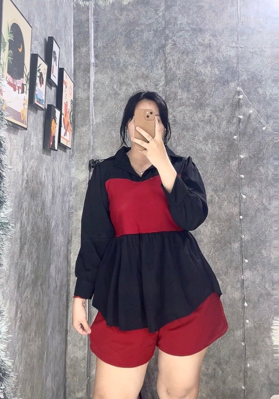 Áo Sơ Mi Tiểu Thư Bigsize Nữ 60kg đến 95kg