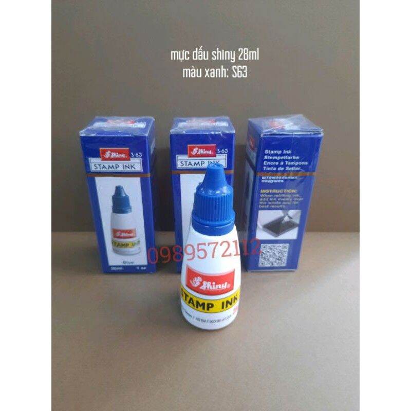 Mực dấu shiny 28ml (1 lọ).