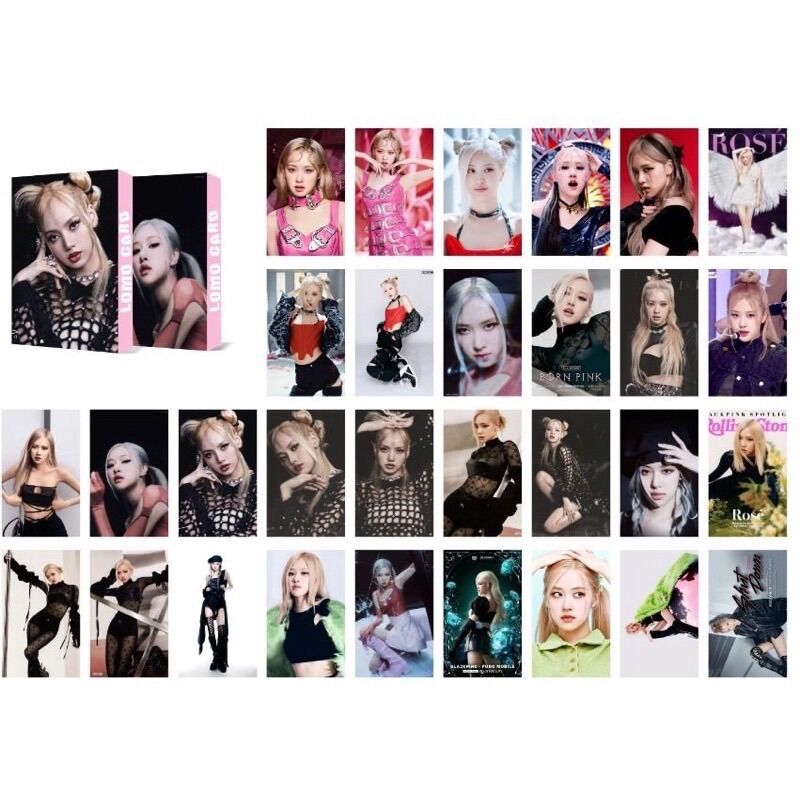 Lomo hình ảnh nhóm nhạc Blackpink Born Pink