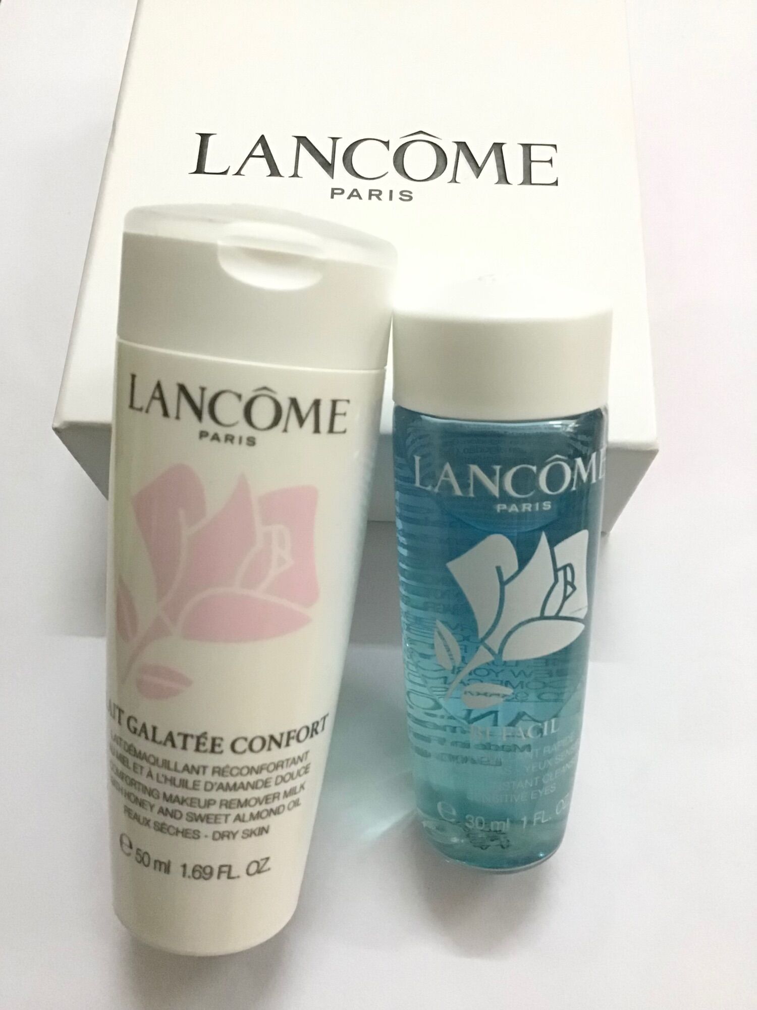 Sữa tẩy trang Lancome mặt/ mắt 30/50ml chuẩn auth