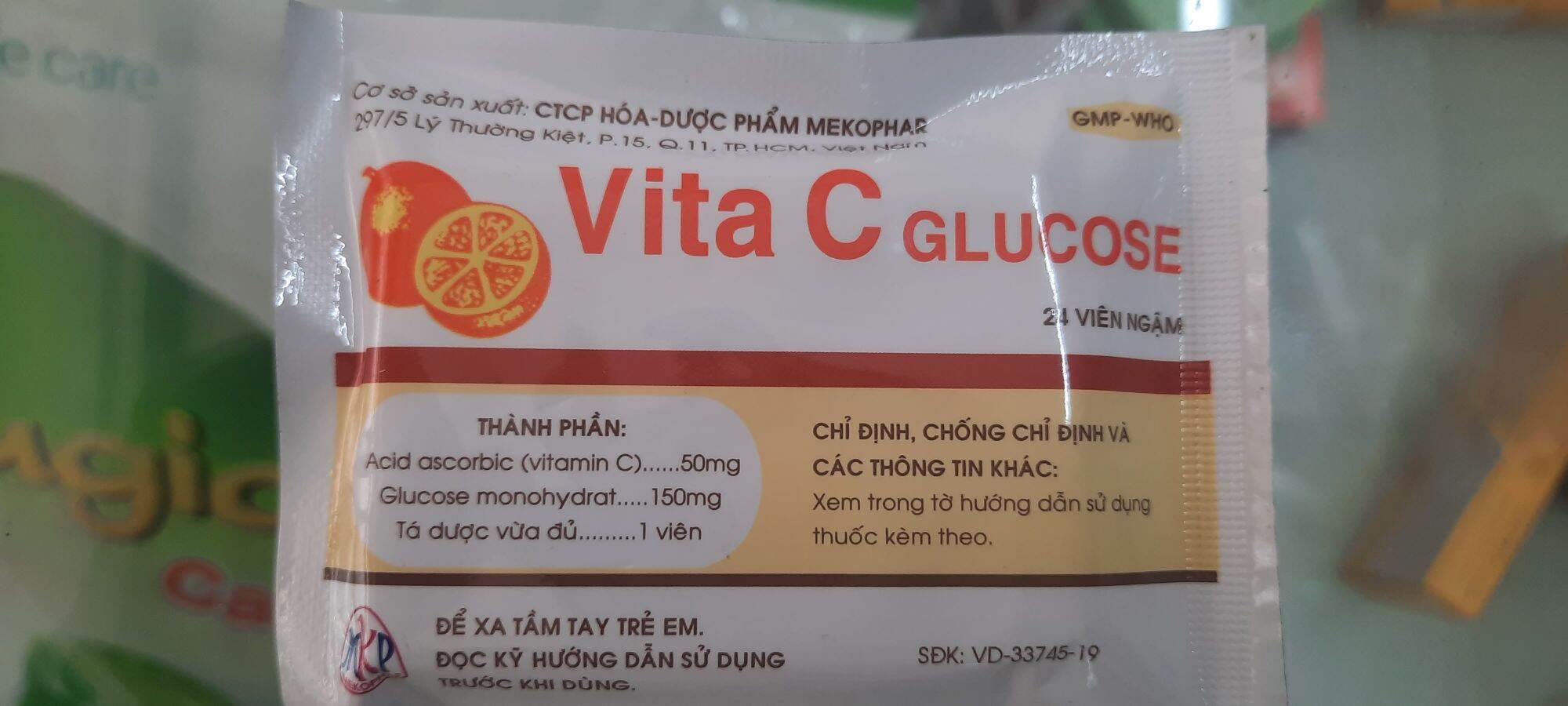 Kẹo Ngậm Vitamin C Tuổi Thơ C Glucose
