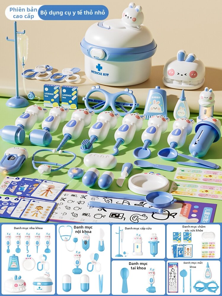 HUANGEN | Bộ Đồ Chơi Bác Sĩ Phát Triển Trí Tuệ cho Bé 1-3 Tuổi