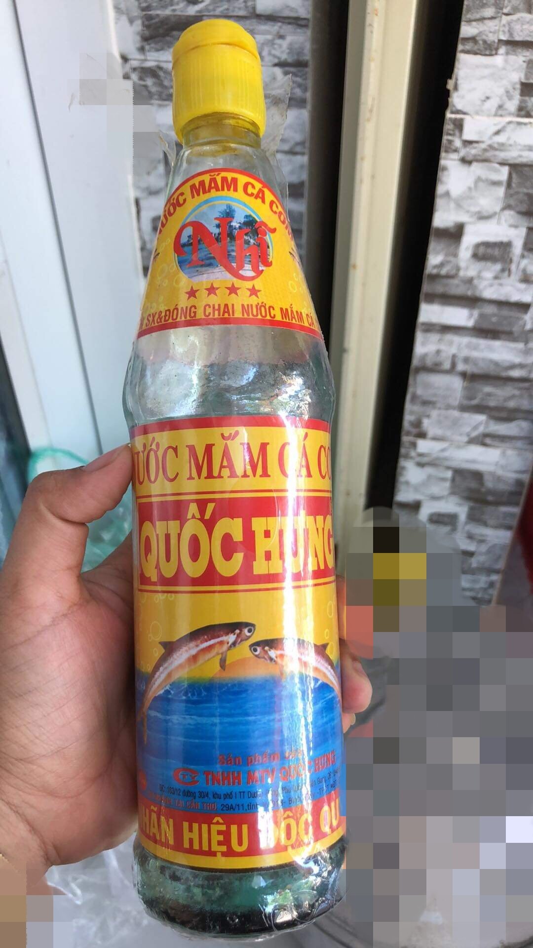 Nước mắm cá cơm Phú Quốc Quốc Hưng 500ml