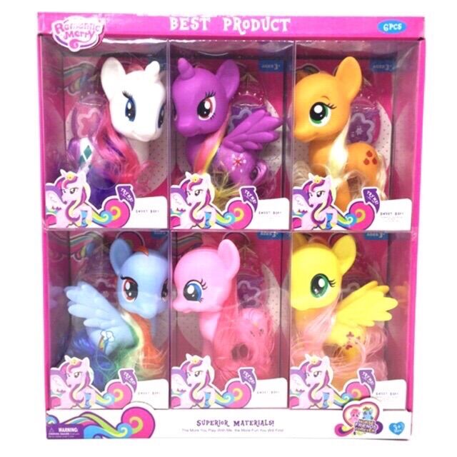 Đồ chơi ngựa pony màu tím