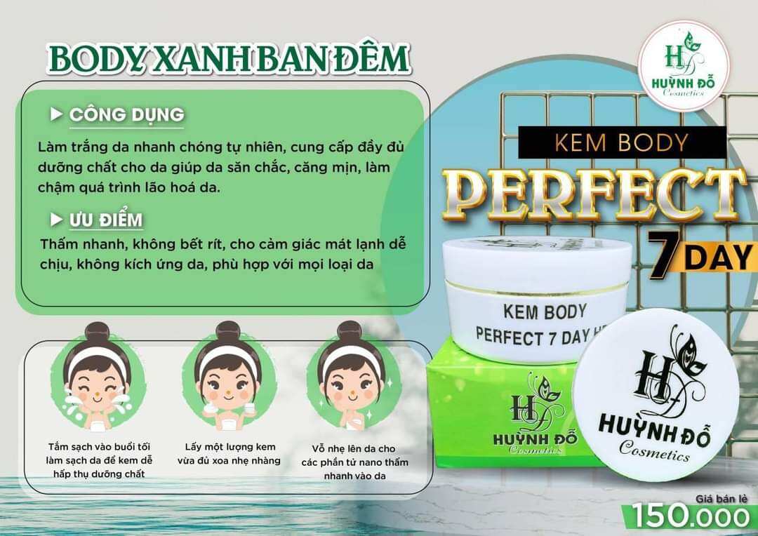 Body xanh đêm Huỳnh Đỗ