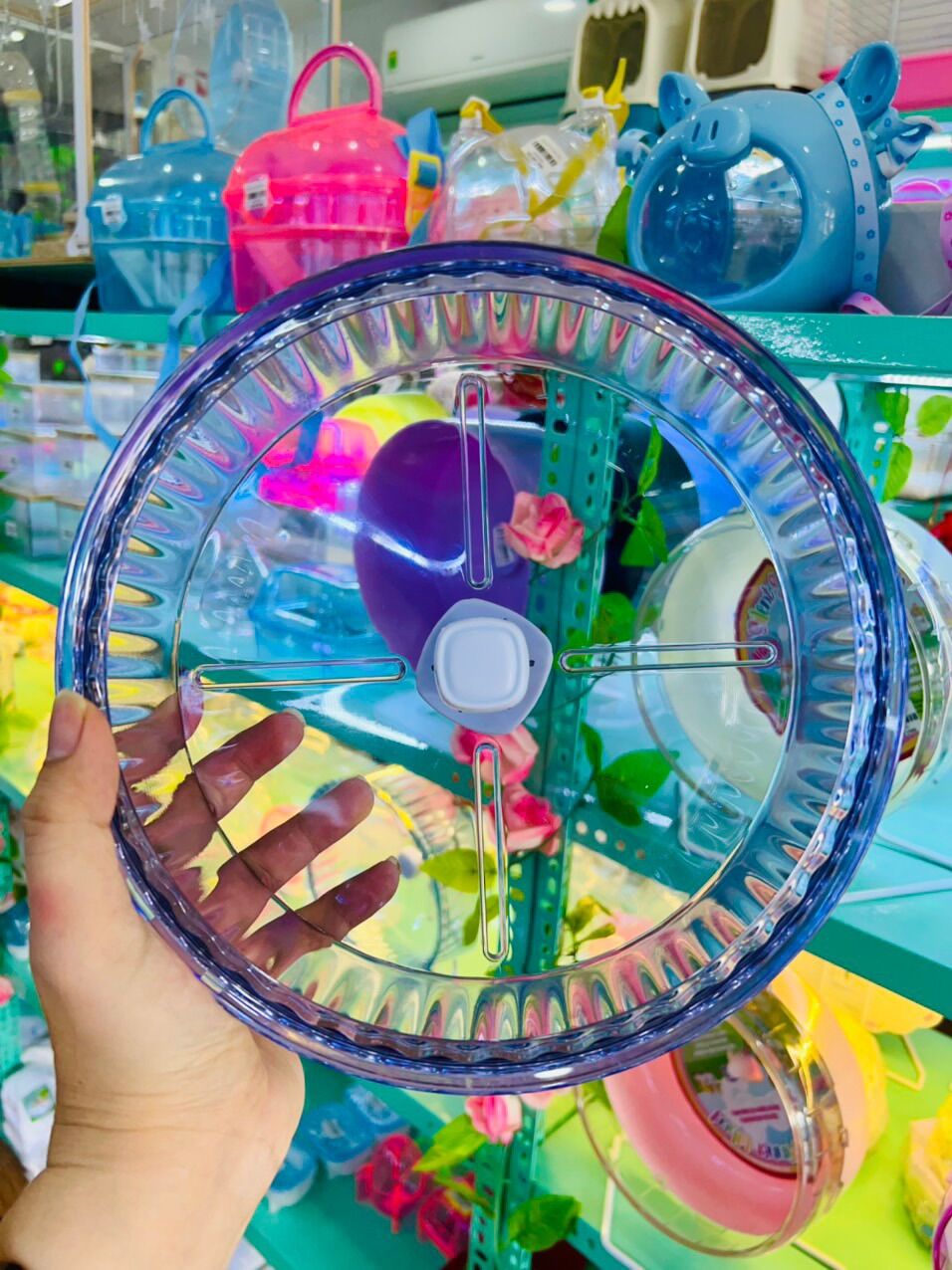 [SIÊU PHẨM] 🔥 Wheel Bucatstate 21cm Chống Ồn cho Hamster [HÀNG CHÍNH HÃNG]