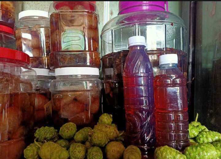 Trái nhàu tươi ngâm đường phèn 1kg