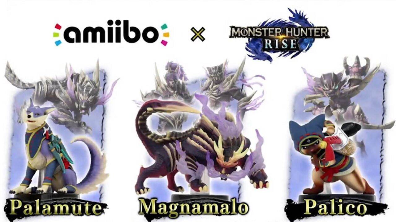 Mô hình Amiibo Monster hunter Rise
