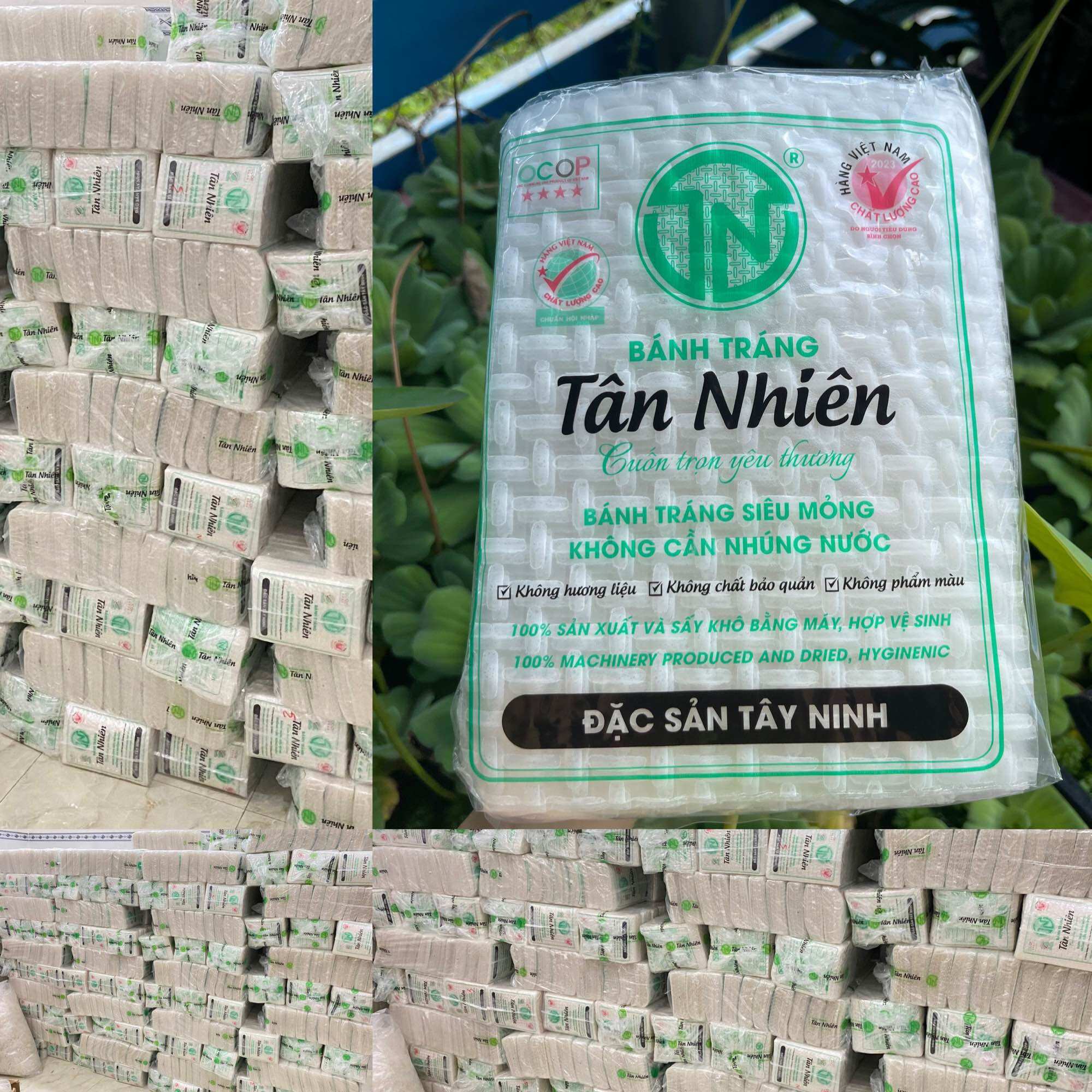 Bánh tráng siêu mỏng Tân Nhiên Tây Ninh bịch 450gr