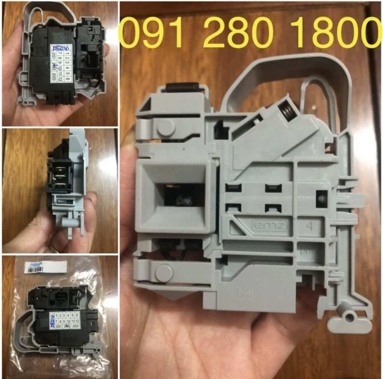 Công tắc khoá cửa máy giặt AQUA AQD - D900F chính hãng