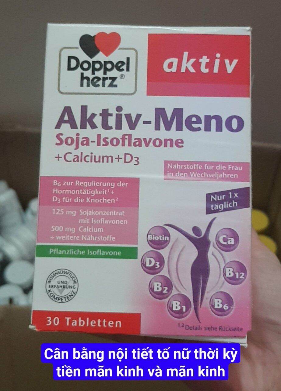Aktiv Meno Chăm Sóc Sức Khỏe Phụ Nữ Tiền Mã N Kinh Và Mãn Kinh Sx Tại Đức