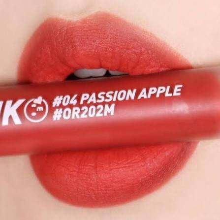 [XẢ DATE 2022 + VỎ XẤU] Combo 2 son lì Perpera Ink Matte Blur màu 04 Passion Apple