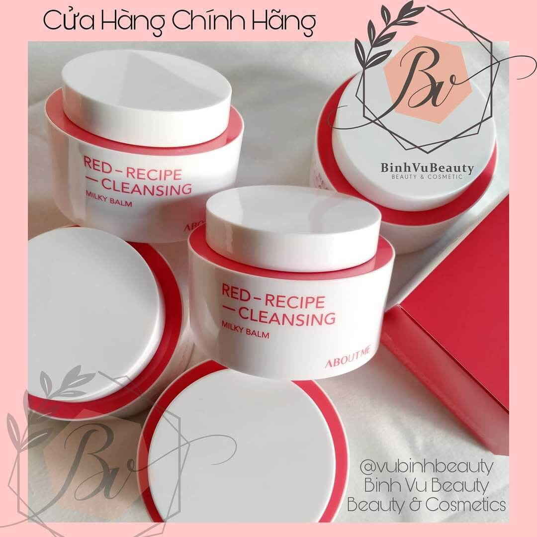 Sáp tẩy trang dạng sữa about me dưỡng ẩm dịu nhẹ cho da nhạy cảm pp08