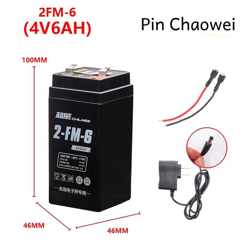 Pin Điện Tử Cân Siêu Vi Mô Hình 4v4ah Thương Hiệu Chaoiwei Xuất Xứ Trung Quốc Đại Lục Pin Dự Phòng C