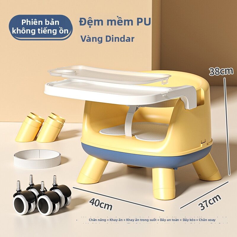 HAOER | Ghế Ăn Dành Cho Bé Có Đệm Lưng