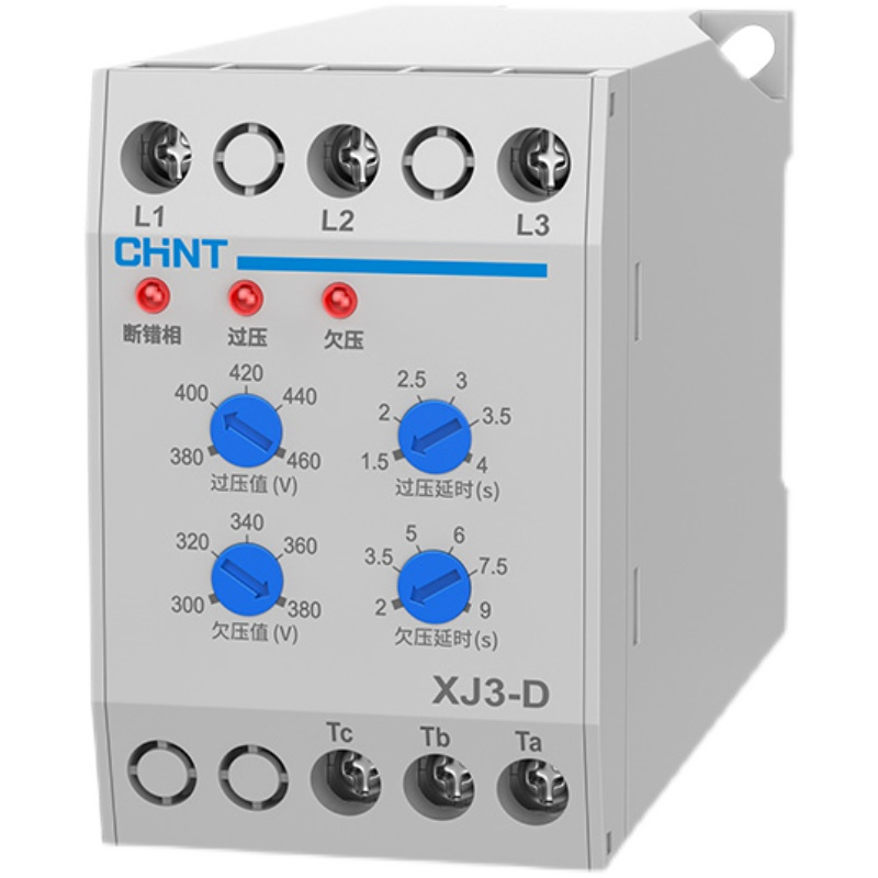 Relay bảo vệ chint xj3-d ac380v