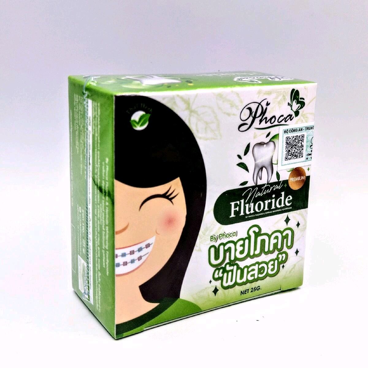 Kem đánh răng Phoca Thái lan chính hãng, niềng răng trắng răng thơm miệng