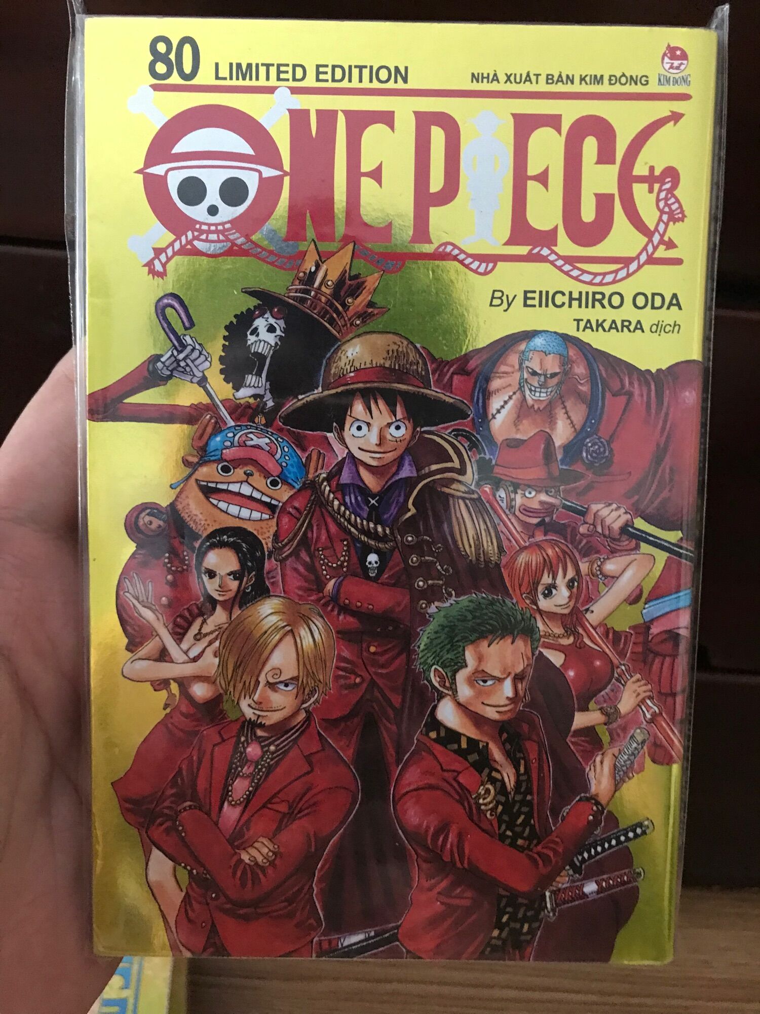 Onepiece tập 80 limited - bình bán book