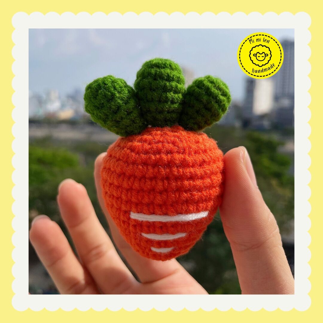 [mimi_len29] Móc khoá củ cà rốt