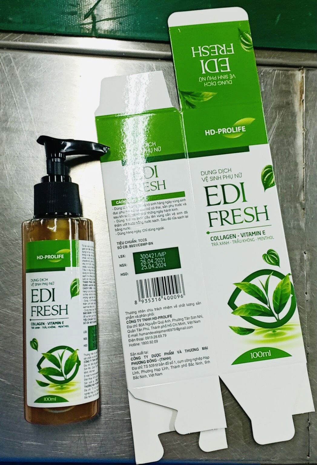 Dung dịch vệ sinh Edi fresh