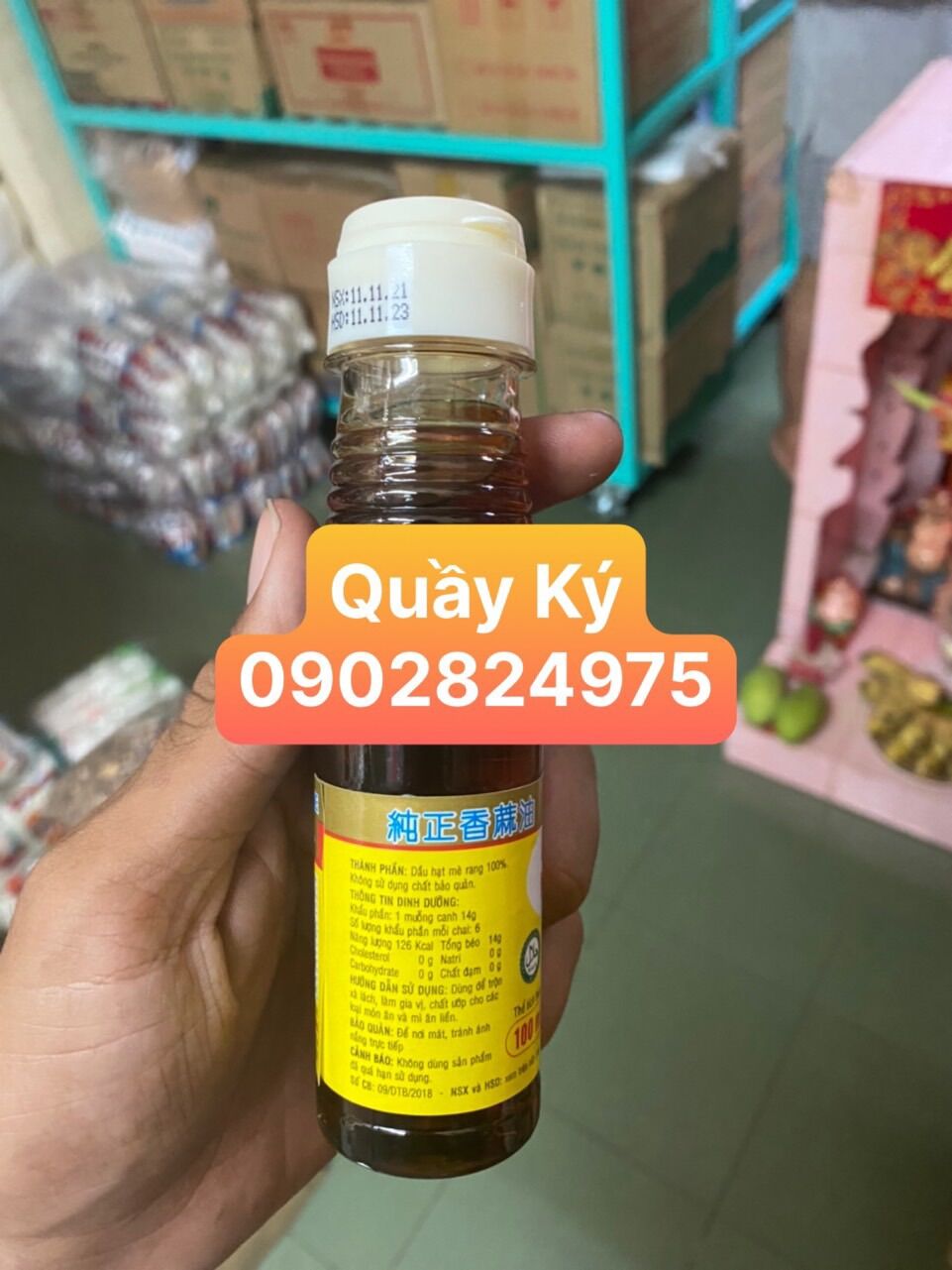 Dầu mè con két 100ml