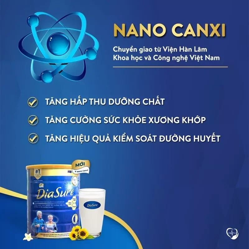 [Hoàn Tiền 12%]Combo 3 lon sữa tiểu đường diasure mẫu mới