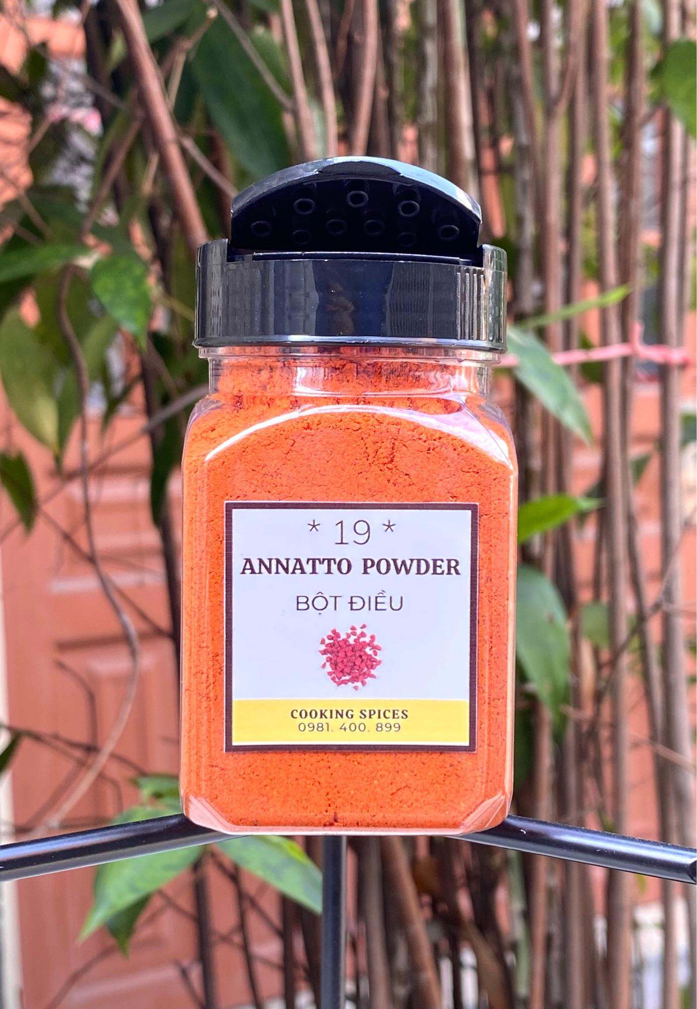 Bột Điều ( Annatto Powder ) nguyên chất màu gạch tôm