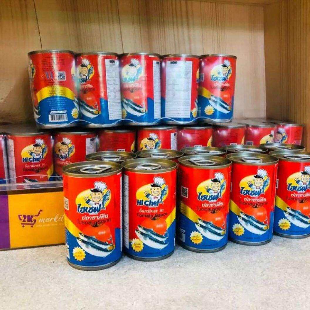 10 HỘP CÁ SỐT CÀ HI CHEF THÁI LAN