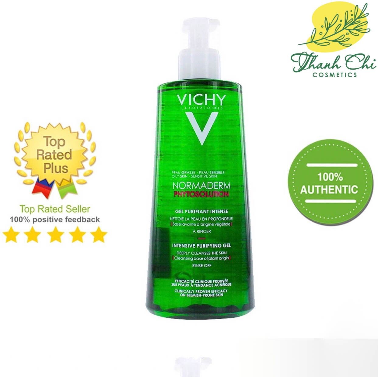 [Sale Chính Hãng] Sữa Rửa Mặt Vichy Dành Cho Da Dầu Mụn 400Ml