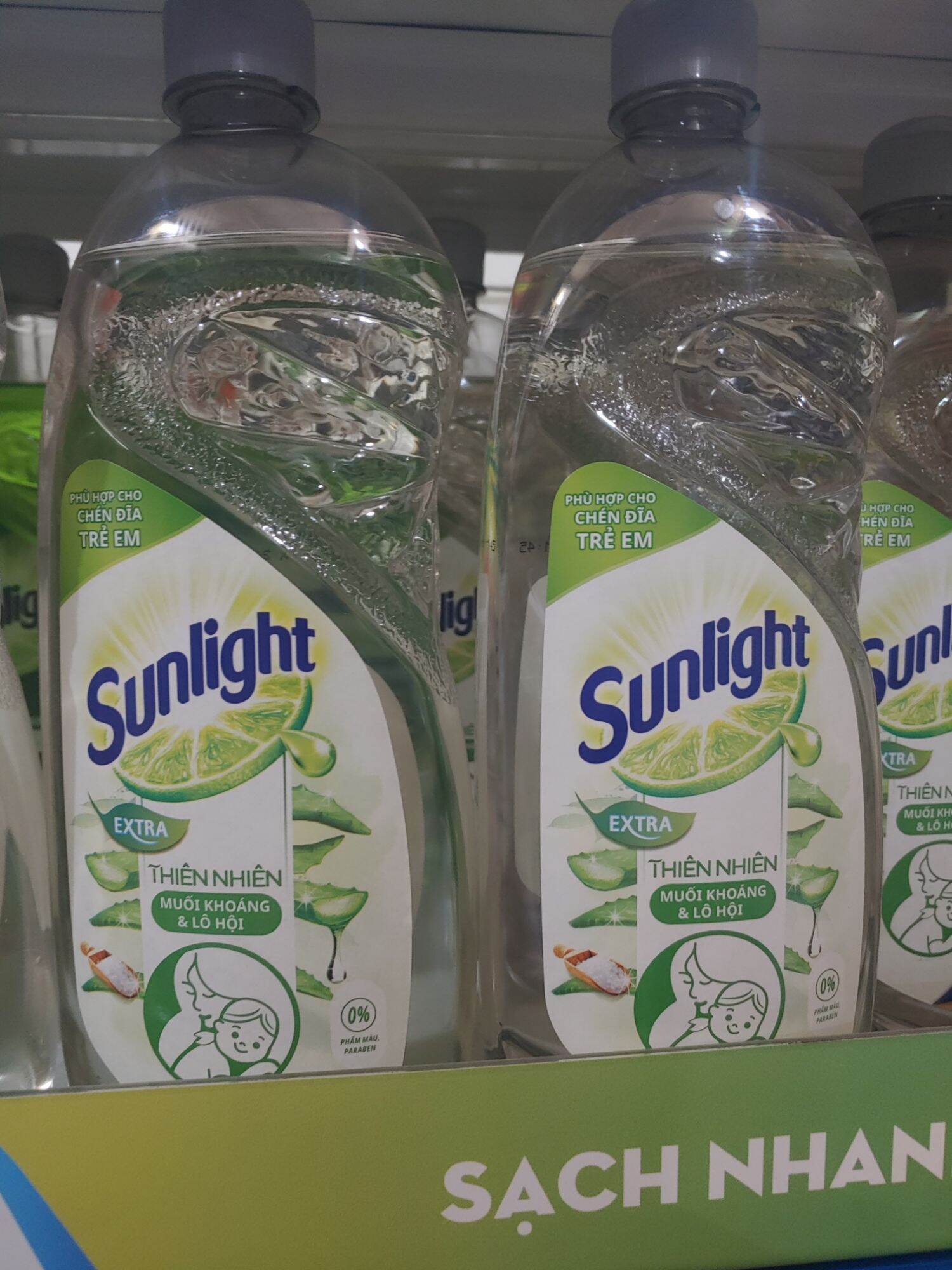 Nước rửa chén Sunlight thiên nhiên 750g
