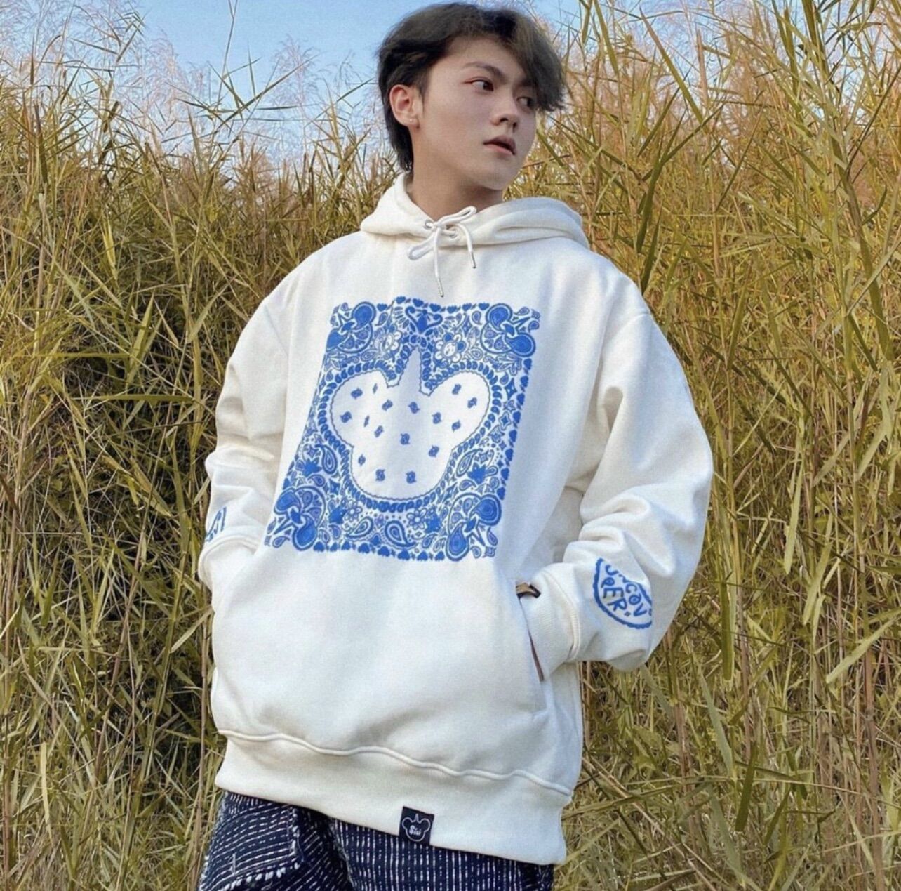 Áo hoodie uncover bandana full tag hãng nam nữ unisex chất nỉ ngoại dày dặn