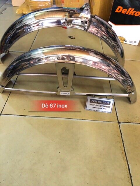 Dè trước + sau 67 -68 inox