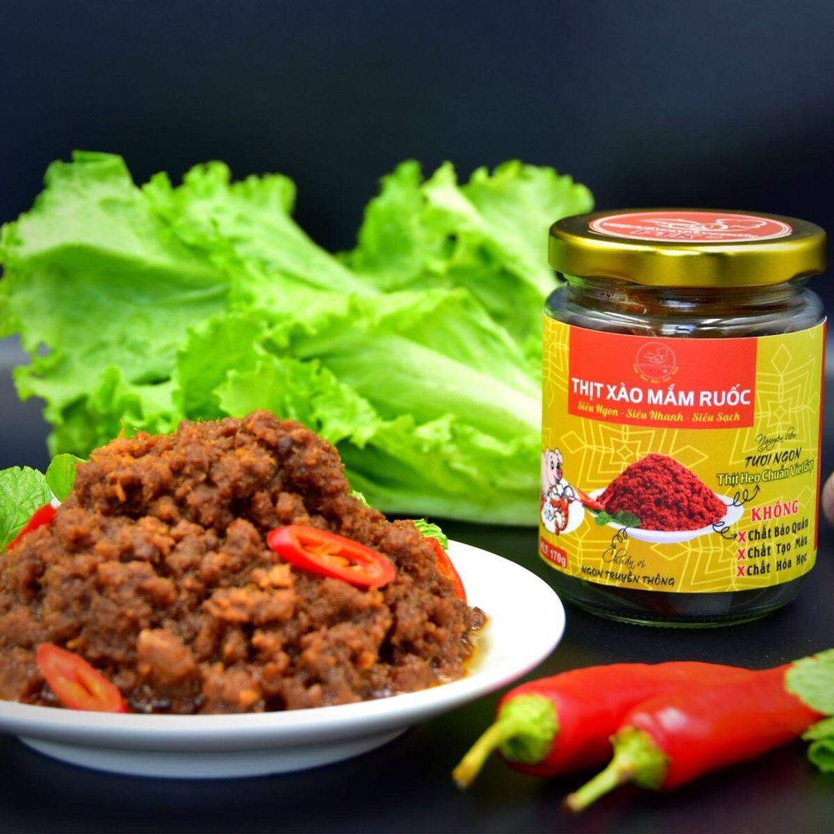 Thịt xào mắm ruốc