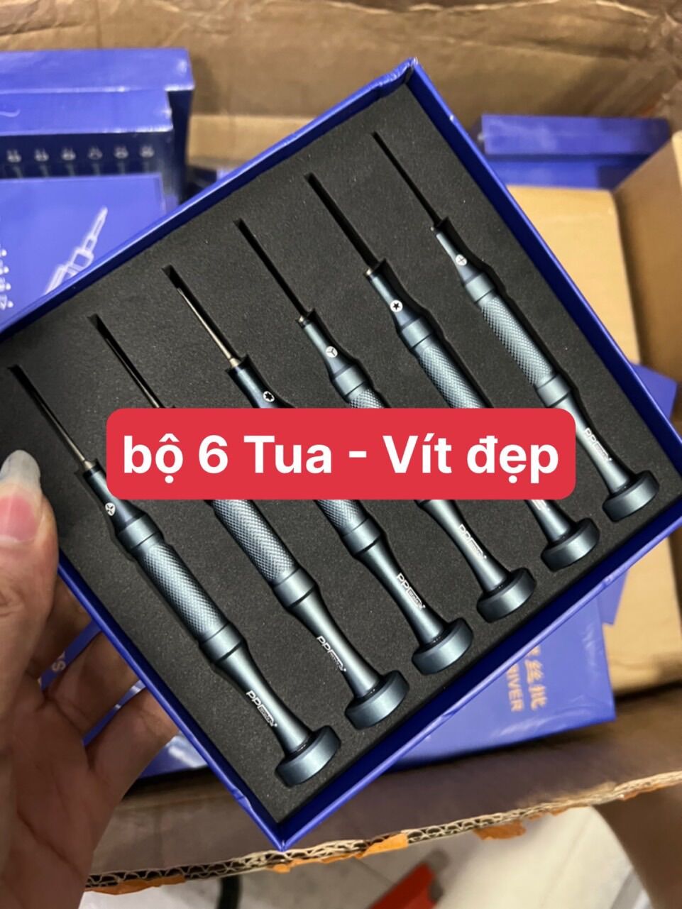 Bộ tua vít smartphone 6 món xị