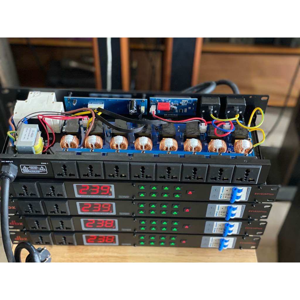 Quản lý nguồn DBX 1038 plus có lọc nguồn