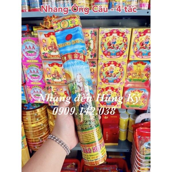 Nhang ông câu đôi 4 tấc - bảo hiệp long