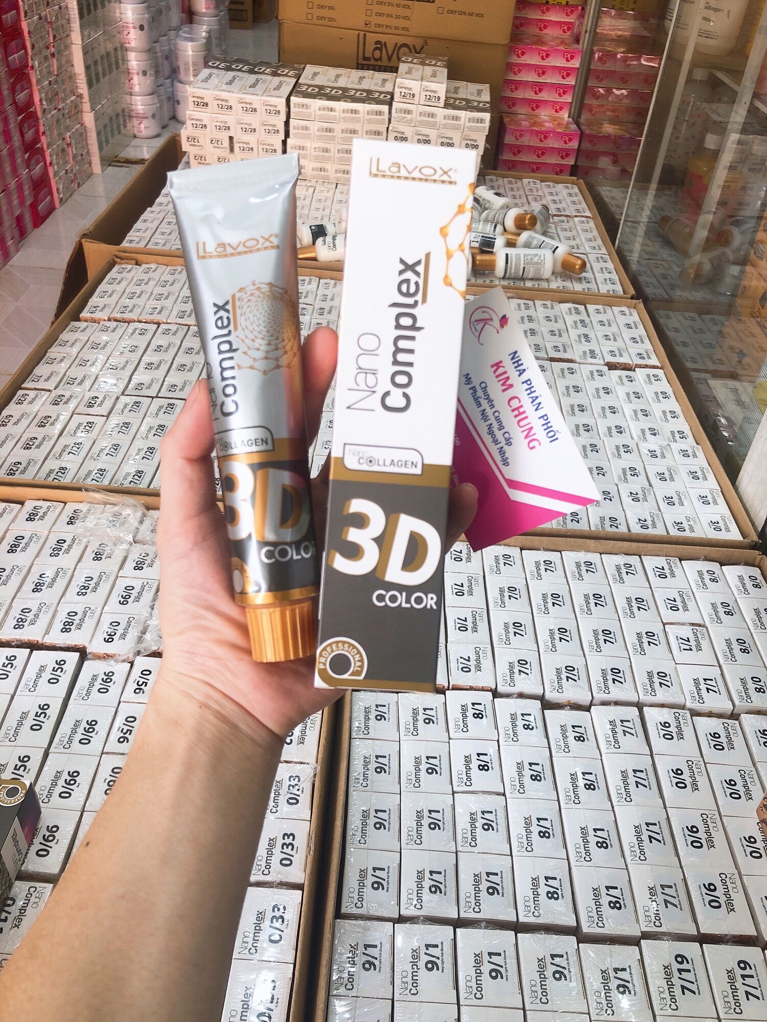 Thuốc nhuộm tóc siêu dưỡng Nano Complex Collagen (Khách nhắn màu cho shop)