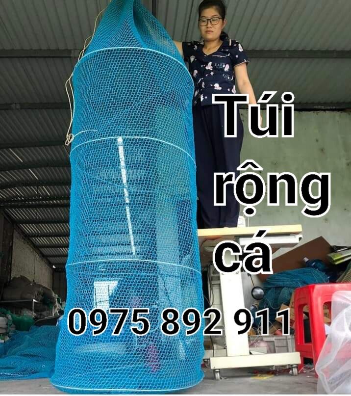 Túi rọng cá đi cân dành cho các cần thủ ( dài 1m, rộng 60cm )