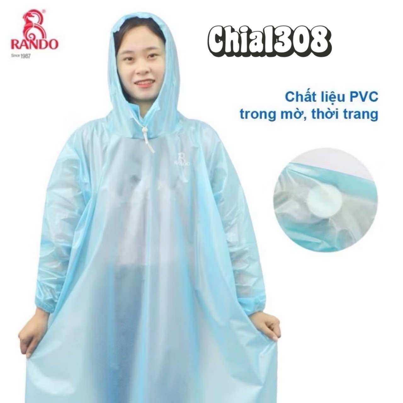[HCM]ÁO MƯA BÍT NHỰA RANDO ( sỉ ib)