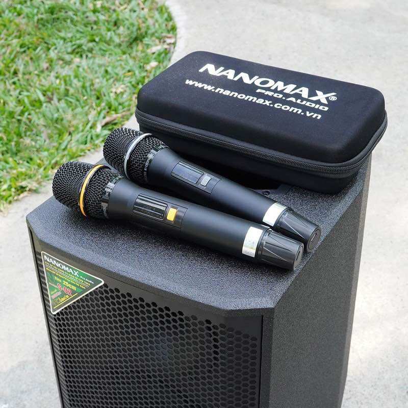 Loa léo nanomax s-02 bass 25 cm 820w karaoke bluetooth