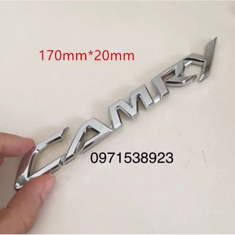 logo chữ VIOS CAMRY YARIS COROLLA HILUX