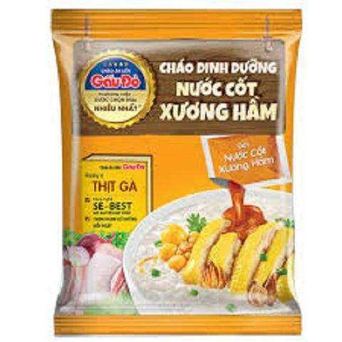 Cháo dinh dưỡng gấu đỏ 2vi gà, thịt băm
