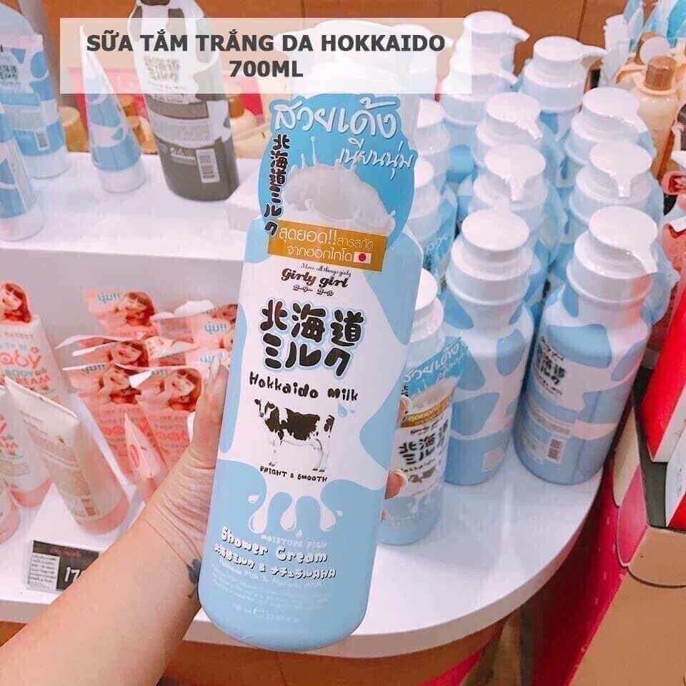 Sữa tắm trắng da Hokkaido 700ml